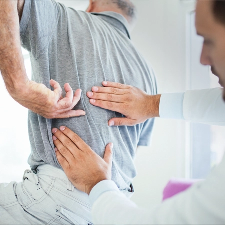 Chiropractic Glendale CO Man With Back Pain