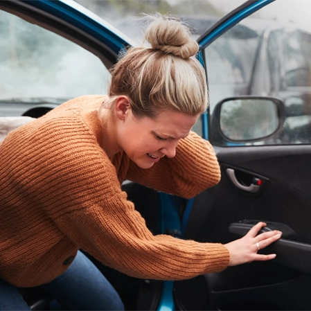 Chiropractic Glendale CO Woman In Car Accident